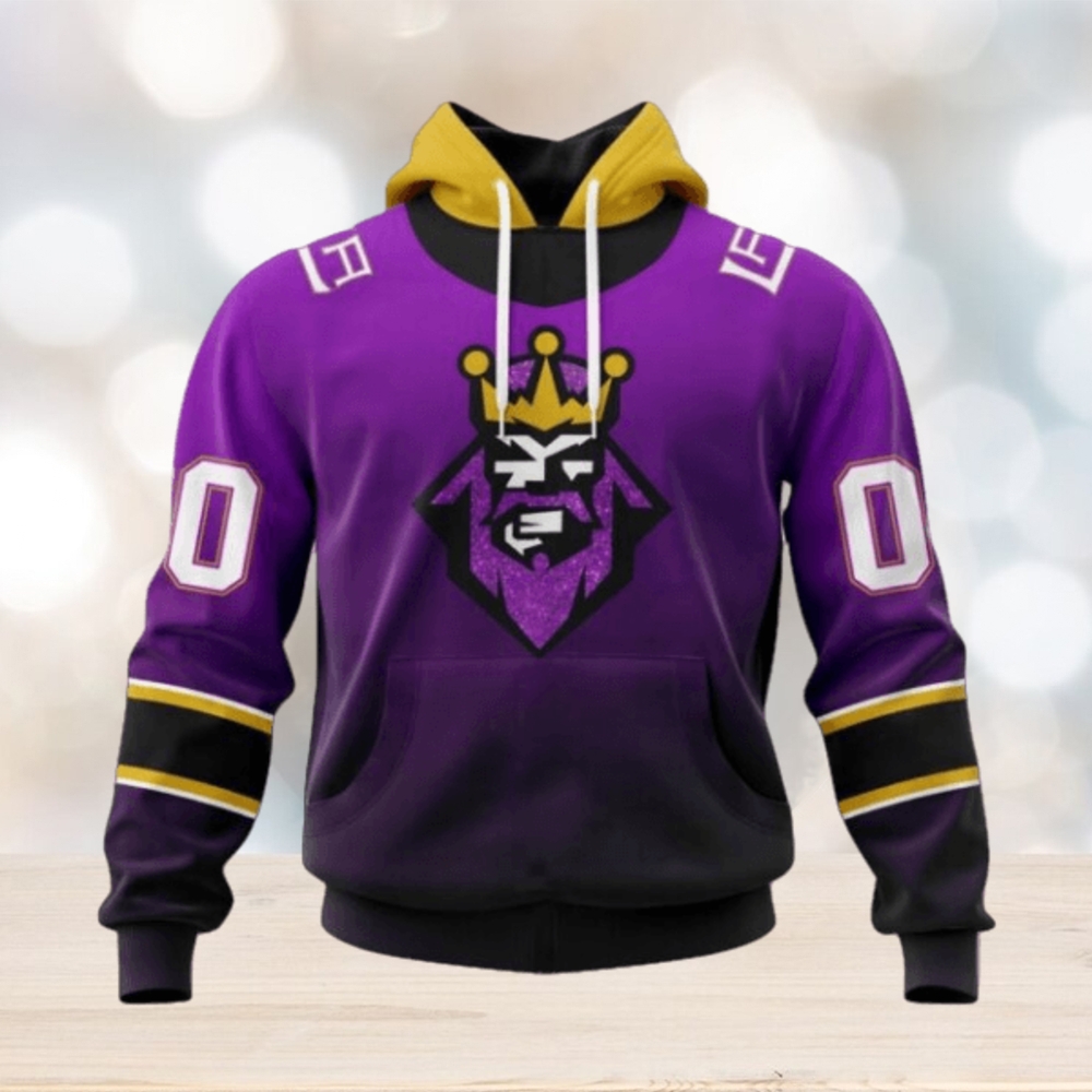 Los Angeles Kings Hoodie Special Retro Gradient Design Hoodie Los Angeles Kings Hoodie Special Retro Gradient Design Hoodie