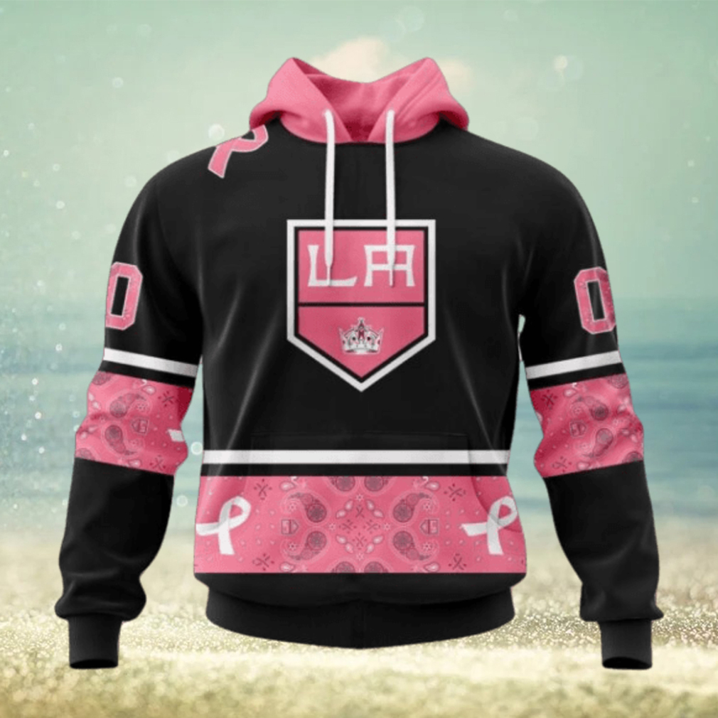 Los Angeles Kings Hoodie Specialized Design In Classic Style With Paisley! WE WEAR PINK BREAST CANCER Hoodie Los Angeles Kings Hoodie Specialized Design In Classic Style With Paisley! WE WEAR PINK BREAST CANCER Hoodie