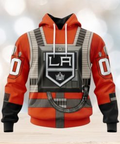 Los Angeles Kings Hoodie Star Wars Rebel Pilot Design Hoodie