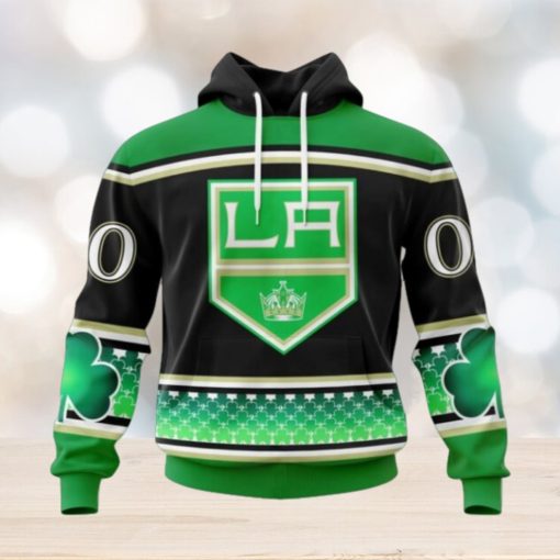 Los Angeles Kings Specialized Hockey Celebrate St Patrick’s Day Hoodie