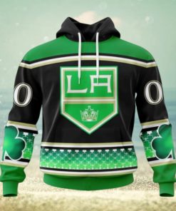 Los Angeles Kings Specialized Hockey Celebrate St Patrick’s Day Hoodie