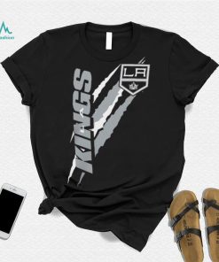Los Angeles Kings Starter Black Color Scratch T Shirt