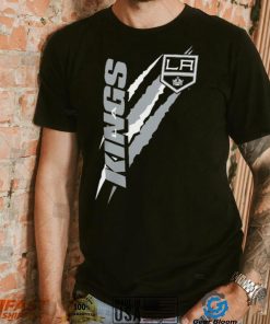 Los Angeles Kings Starter Black Color Scratch T Shirt