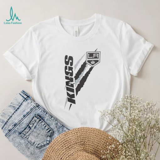 Los Angeles Kings Starter White Color Scratch T Shirt