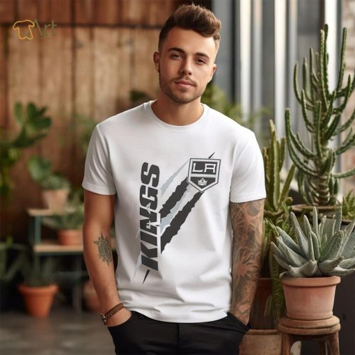 Los Angeles Kings Starter White Color Scratch T Shirt