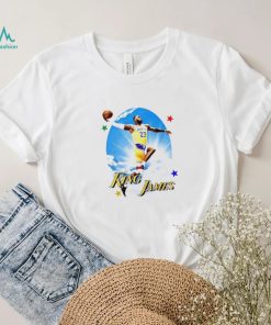 Los Angeles Lakers LeBron James King James sky shirt