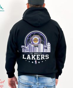Los Angeles Lakers NBA City Skyline Shirt