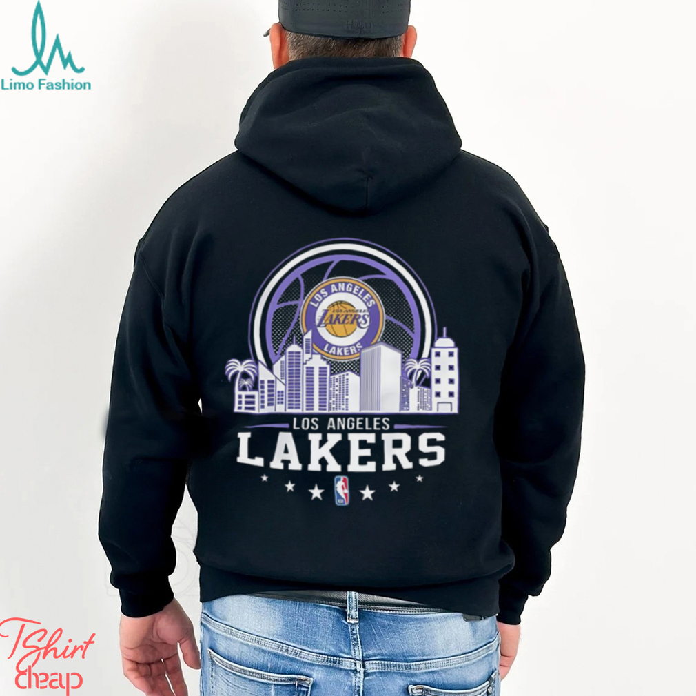 Los Angeles Lakers NBA City Skyline Shirt Los Angeles Lakers NBA City Skyline Shirt