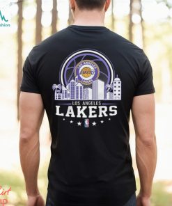 Los Angeles Lakers NBA City Skyline Shirt