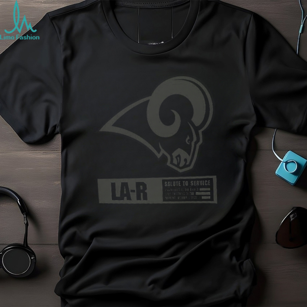 Los Angeles Rams Football Team Men’s 2024 NFL Salute to Service T Shirt Los Angeles Rams Football Team Men’s 2024 NFL Salute to Service T Shirt