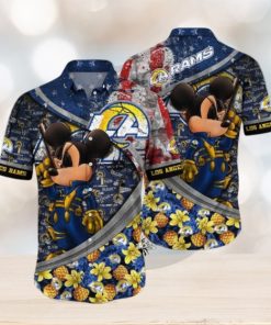 Los Angeles Rams NFL Aloha Shirt,Vintage Hawaiian Shirts