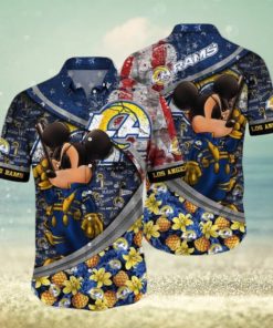 Los Angeles Rams NFL Aloha Shirt,Vintage Hawaiian Shirts