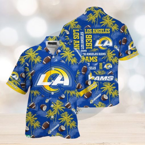 Los Angeles Rams NFL Beach Hawaiian Shirt For Fans Gift New Shirt Holiday