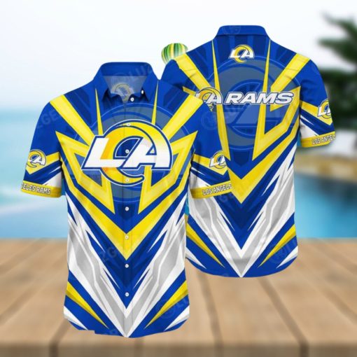Los Angeles Rams NFL Best Aloha Hawaiian Shirt For Men And Women