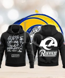 Los Angeles Rams NFL Justice Opportunity Equity Freedom Hoodie 3D