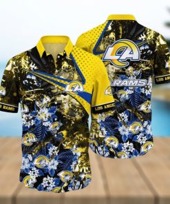 Los Angeles Rams NFL Latest New 3D Hawaiian Shirt Men And Women Gift