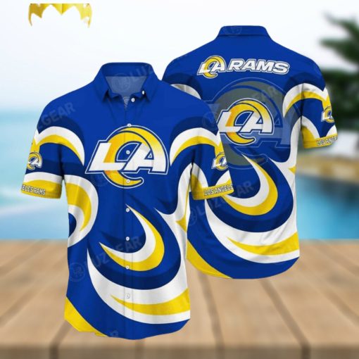 Los Angeles Rams NFL Limited Edition 3D Hawaiian Shirt For Summer