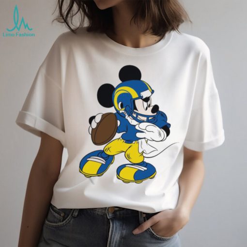 Los Angeles Rams NFL Mickey Mouse Walt Disney Shirt
