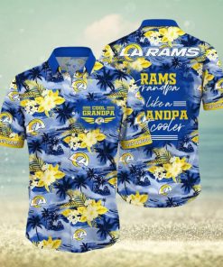 Los Angeles Rams NFL SAS For Grandparent New Trending Hawaiian Shirt For Fans Gift New Shirt Holiday