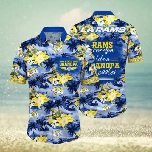 Los Angeles Rams NFL SAS For Grandparent New Trending Hawaiian Shirt For Fans Gift New Shirt Holiday