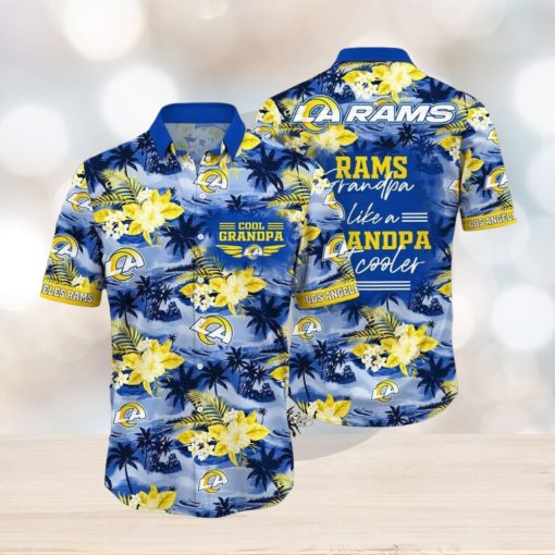 Los Angeles Rams NFL SAS For Grandparent New Trending Hawaiian Shirt For Fans Gift New Shirt Holiday