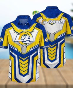 Los Angeles Rams NFL Stylish Logo Beach Hawaiian Shirt For Men And Women