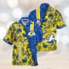 Buffalo Bills Striped Floral Sport Hawaiian Shirt