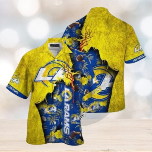 Los Angeles Rams NFL Summer Hawaiian Shirt