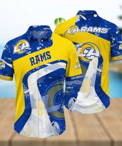 Los Angeles Rams NFL Summer Seashell New Beach Hawaiian Shirt For Summer