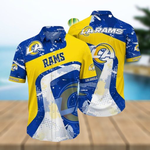 Los Angeles Rams NFL Summer Seashell New Beach Hawaiian Shirt For Summer