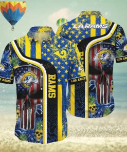 Los Angeles Rams NFL Traditional New Aloha Hawaiian Shirt For Summer