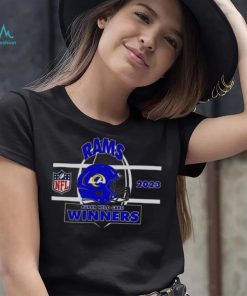 Los Angeles Rams Nfc Super Wild Card Champions Season 2023 2024 Nfl Divisional Helmet Winners T shirt