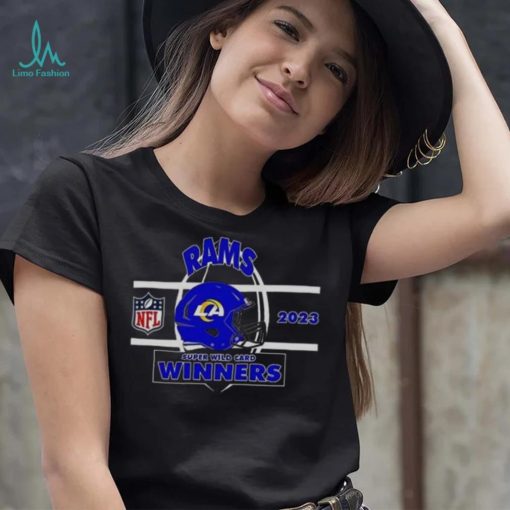 Los Angeles Rams Nfc Super Wild Card Champions Season 2023 2024 Nfl Divisional Helmet Winners T shirt
