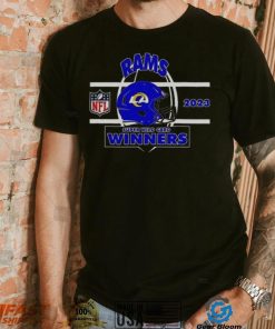 Los Angeles Rams Nfc Super Wild Card Champions Season 2023 2024 Nfl Divisional Helmet Winners T shirt