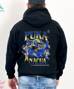 Los Angeles Rams Puka Set The All Time Rookie Receiving Leader Shirt