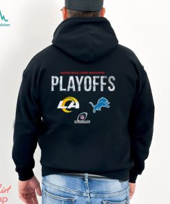 Los Angeles Rams Vs Detroit Lions 2023 Super Wild Card Playoffs Unisex T Shirt