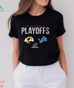 Los Angeles Rams Vs Detroit Lions 2023 Super Wild Card Playoffs Unisex T Shirt