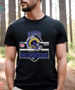 Los Angeles Rams Winners Champions 2023 Super Wild Card NFL Divisional Helmet Logo T Shirt
