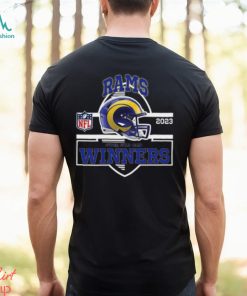 Los Angeles Rams Winners Champions 2023 Super Wild Card NFL Divisional Helmet Logo T Shirt