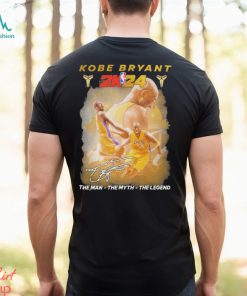 Los angeles lakers kobe bryant 2024 the man the myth the legend signatures shirt