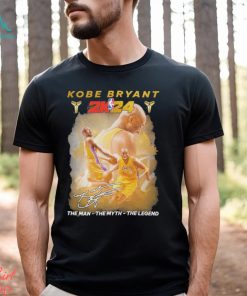 Los angeles lakers kobe bryant 2024 the man the myth the legend signatures shirt