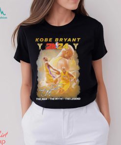 Los angeles lakers kobe bryant 2024 the man the myth the legend signatures shirt