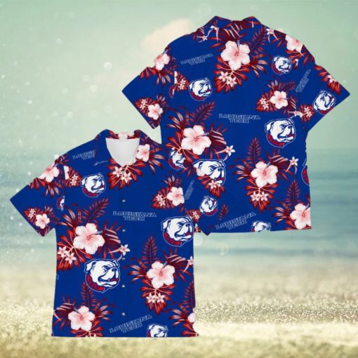 Louisiana Tech Bulldogs Sport Tropical 3D Hawaiian Shirt For Fans Men And Women Gift