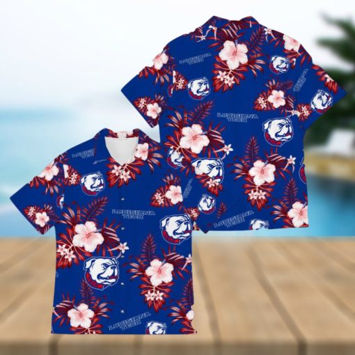 Louisiana Tech Bulldogs Sport Tropical 3D Hawaiian Shirt For Fans Men And Women Gift