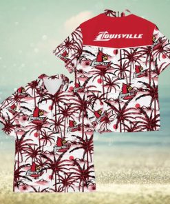 Louisville Cardinals Champions Sports Coconut Patterns 3D Hawaiian Shirt For Fans Men And Women Gift