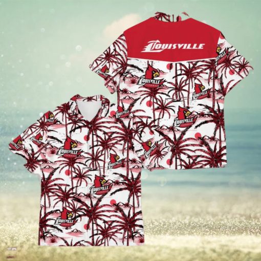 Louisville Cardinals Champions Sports Coconut Patterns 3D Hawaiian Shirt For Fans Men And Women Gift