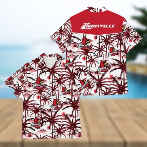 Louisville Cardinals Champions Sports Coconut Patterns 3D Hawaiian Shirt For Fans Men And Women Gift