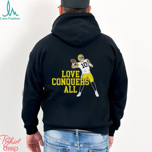 Love Conquers All Green Bay Packers Shirt