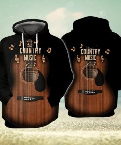 Love Guitar Country Music Limited Edition 3d Hoodie