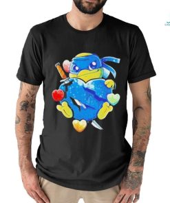 Love Strong Leonardo From Teenage Mutant Ninja Turtles Shirt